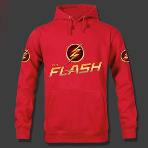 The Flash Lightning Bolt Cotton Sweatshirt Hoodie