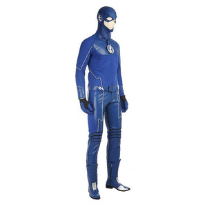 The Flash Cosplay Costume Blue Bodysuit