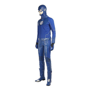 The Flash Cosplay Costume Blue Bodysuit