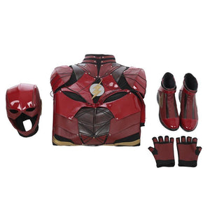 The Flash Lightning Bolt Body Armor Cosplay Suit