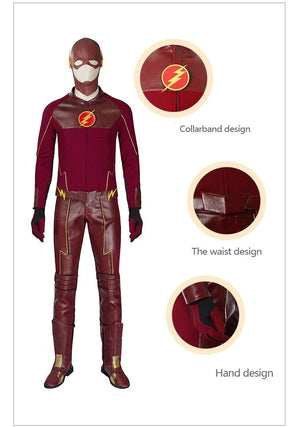 The Flash- Cosplay Costume Western Bodysuit