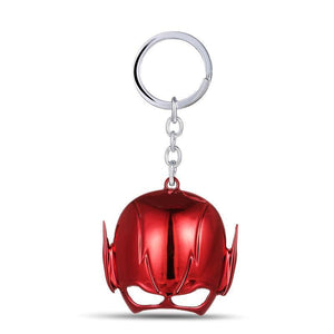 The Flash Face Mask Alloy Keychain